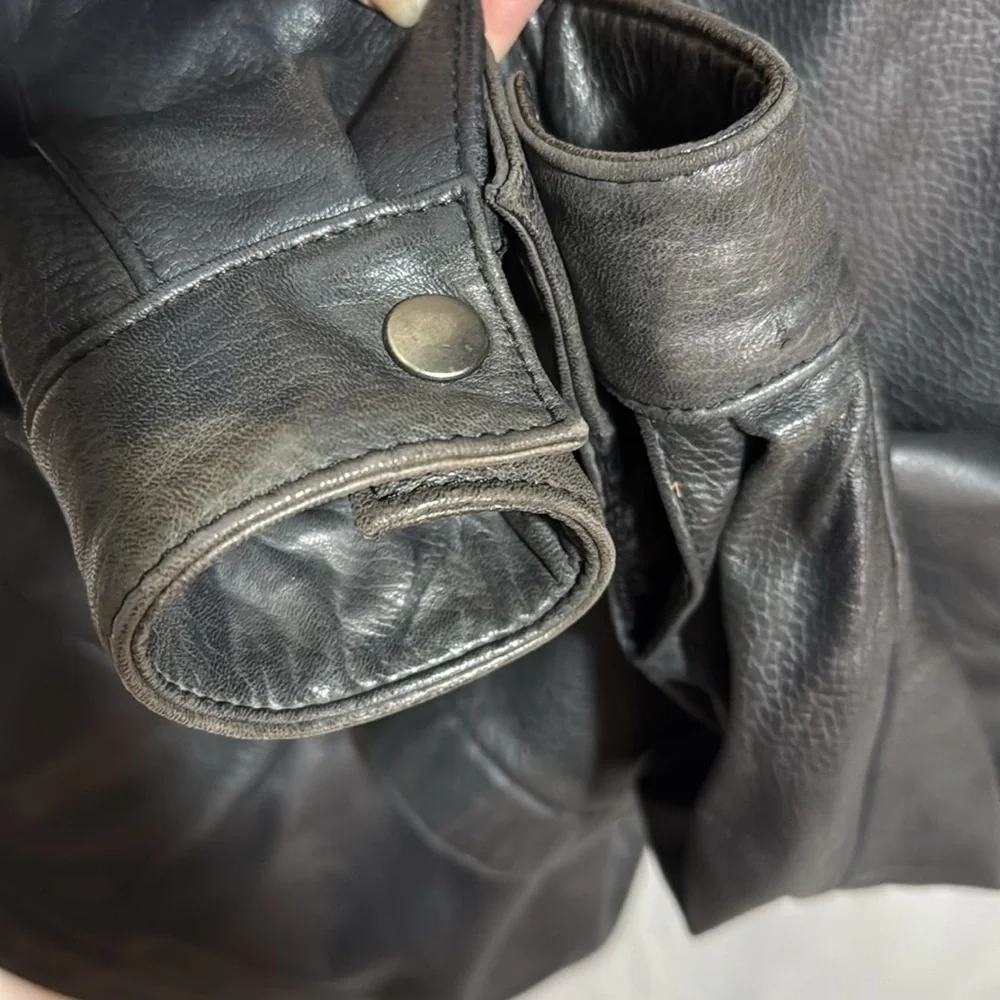 Vintage the leather warehouse leather jacket size S